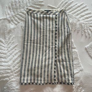 Banana Republic Striped Pencil Skirt